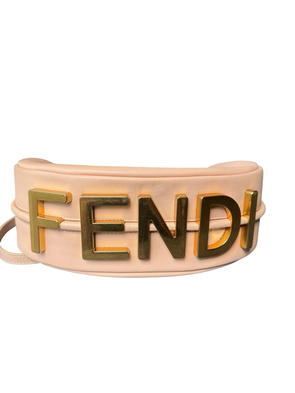 Fendi Fendigraphy small bobo Shoulder Bag in light rose